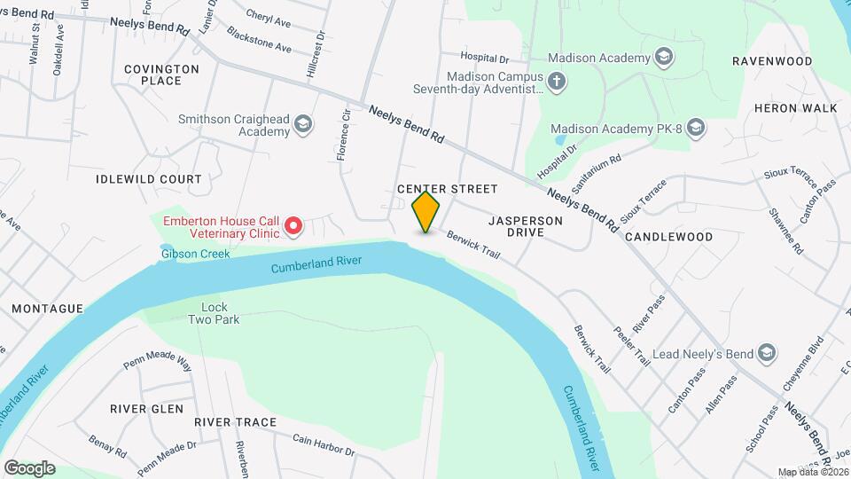 916 Berwick Trail Map and Location Details