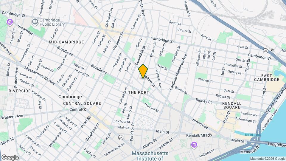 285 Windsor St Mapa y Detalles de la Ubicación