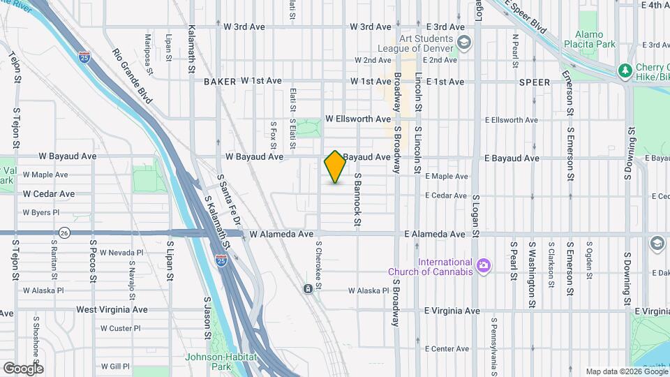 157 W Cedar Ave Map and Location Details