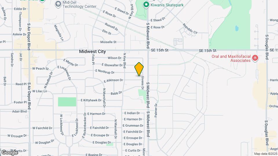 541 E Atkinson Dr Map and Location Details