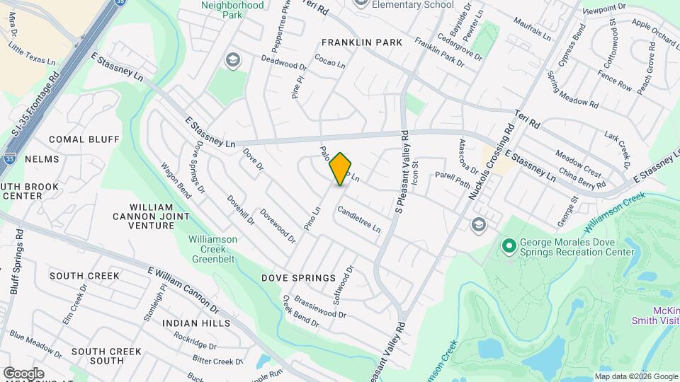 5804 Hammermill Run Map and Location Details