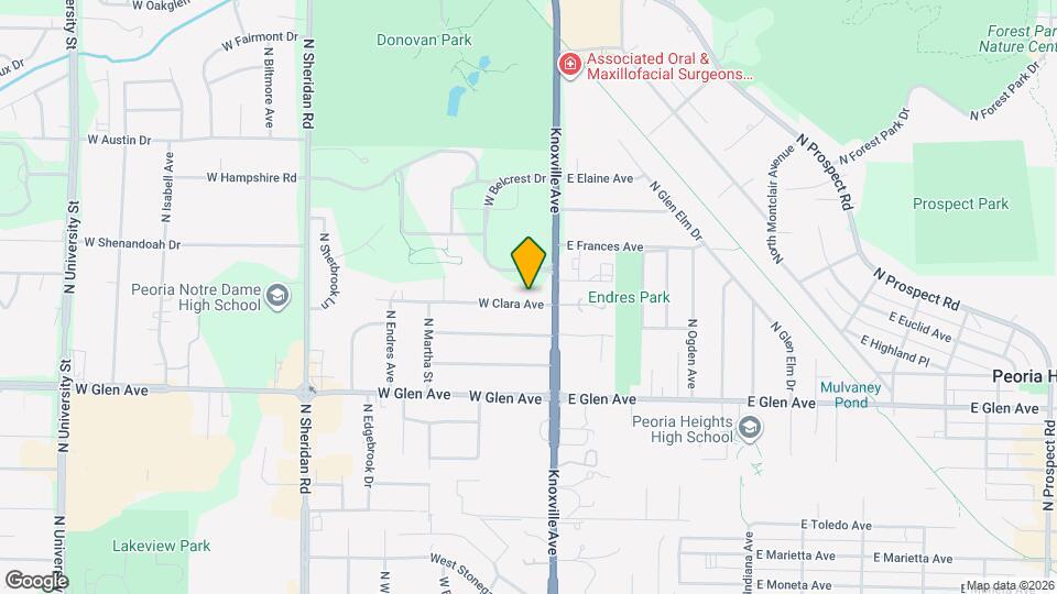 119 W Clara Ave Map and Location Details