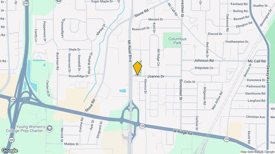 Mt Read Garden Apartments Mapa y Detalles de la Ubicación