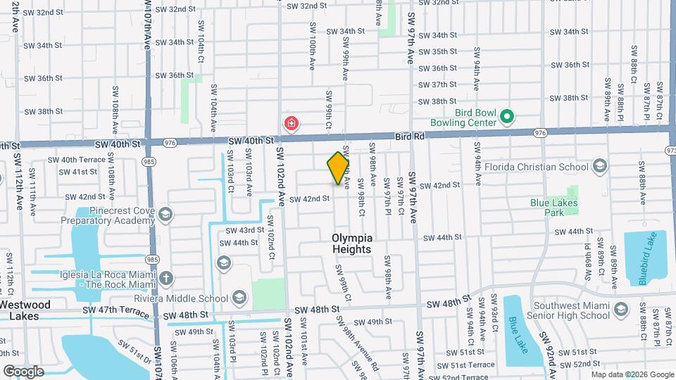 4171 SW 99th Ct Map and Location Details