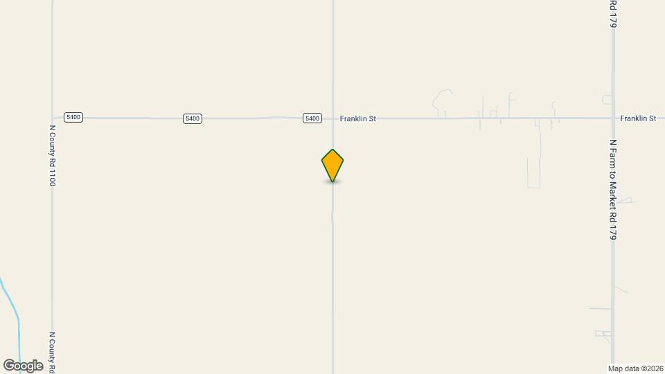 14806 North County Road 1200 Map and Location Details