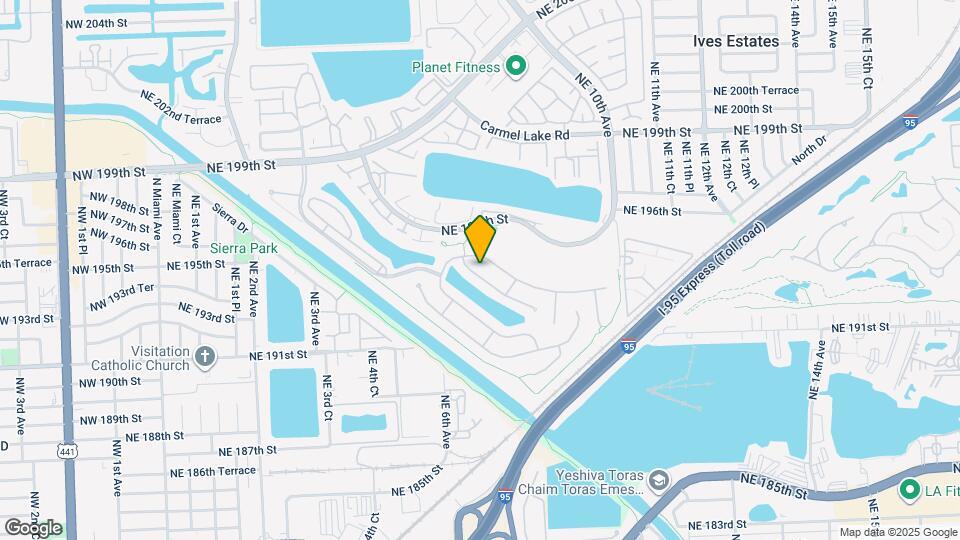 639 NE 193rd St Map and Location Details