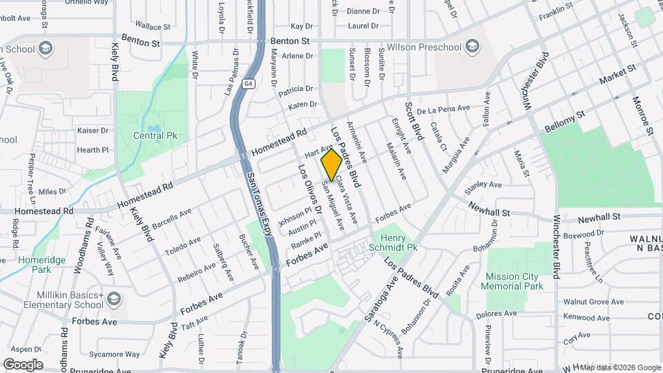683 San Miguel Ave Map and Location Details