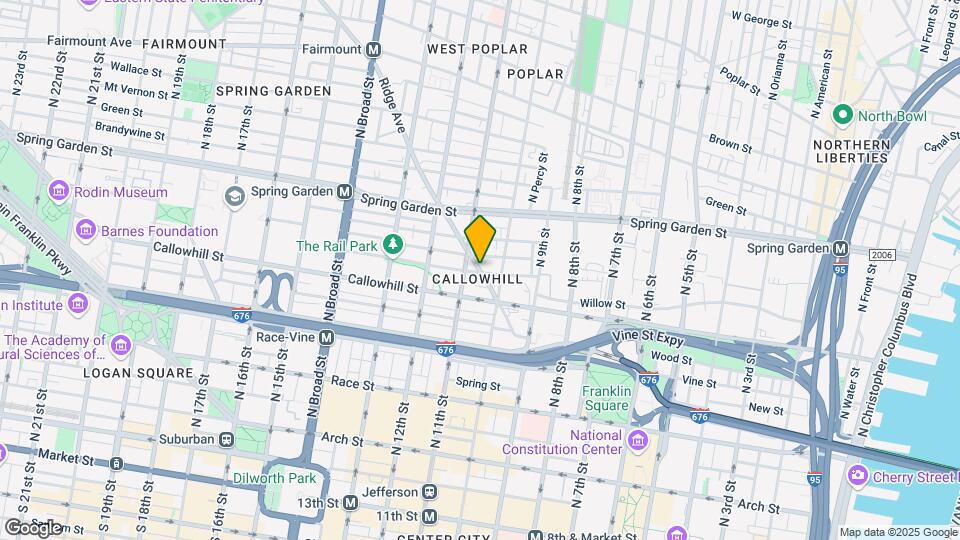 1027 Ridge Avenue Map and Location Details