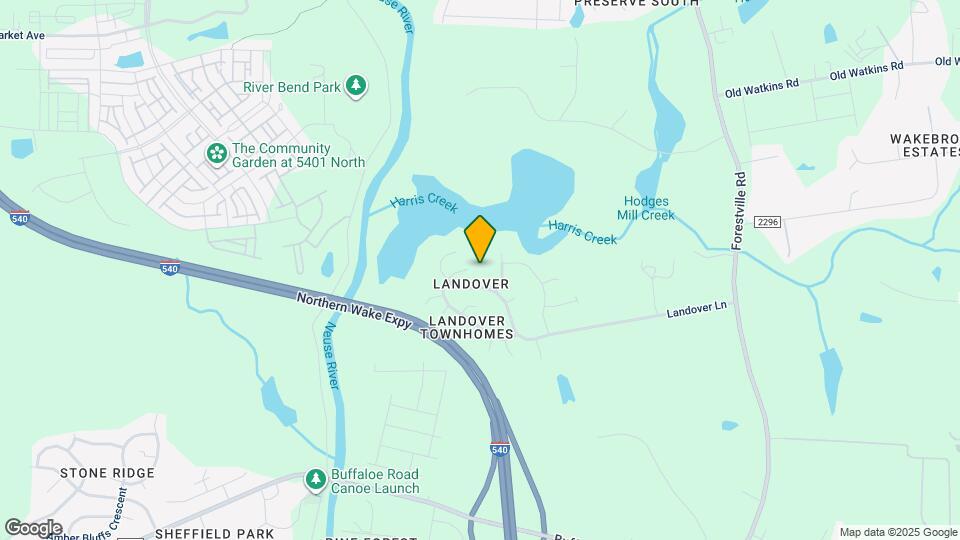 4605 Landover Dale Dr Mapa y Detalles de la Ubicación