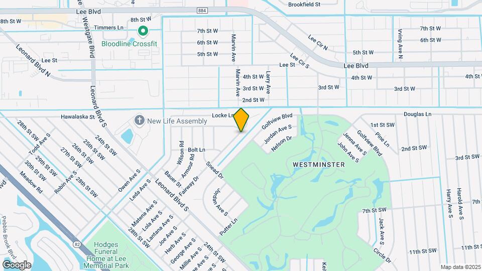 2117 Fairway Dr Map and Location Details