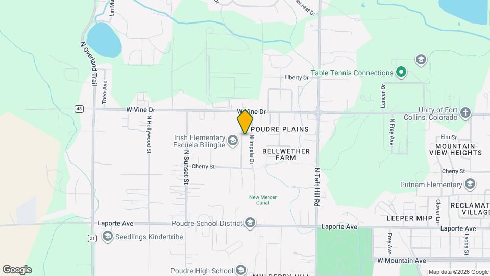 540 Irish Dr Map and Location Details