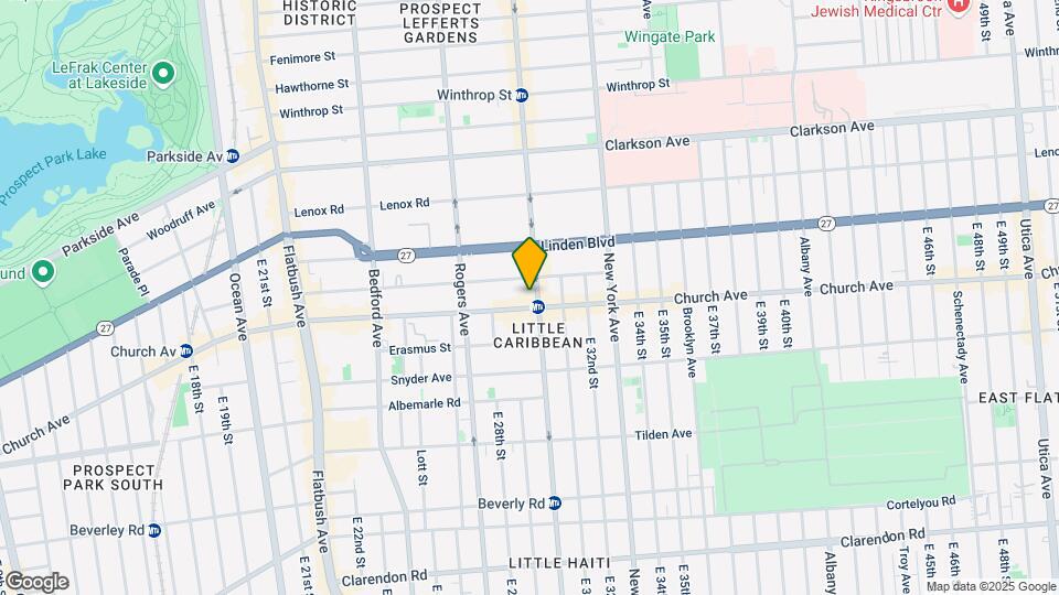 1446 Nostrand Ave Map and Location Details