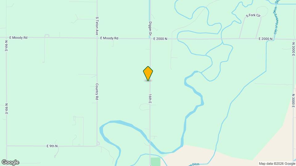 1181 N 16th E Map and Location Details