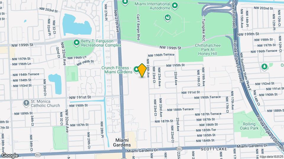 19273 NW 27th Ave Map and Location Details