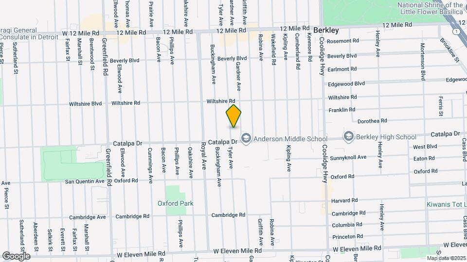 2664 Tyler Ave Map and Location Details