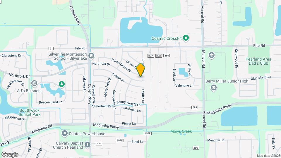 4935 Northfork Dr Map and Location Details
