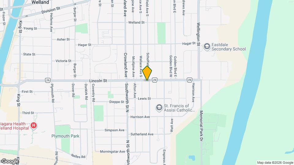 528 Lincoln St Map and Location Details