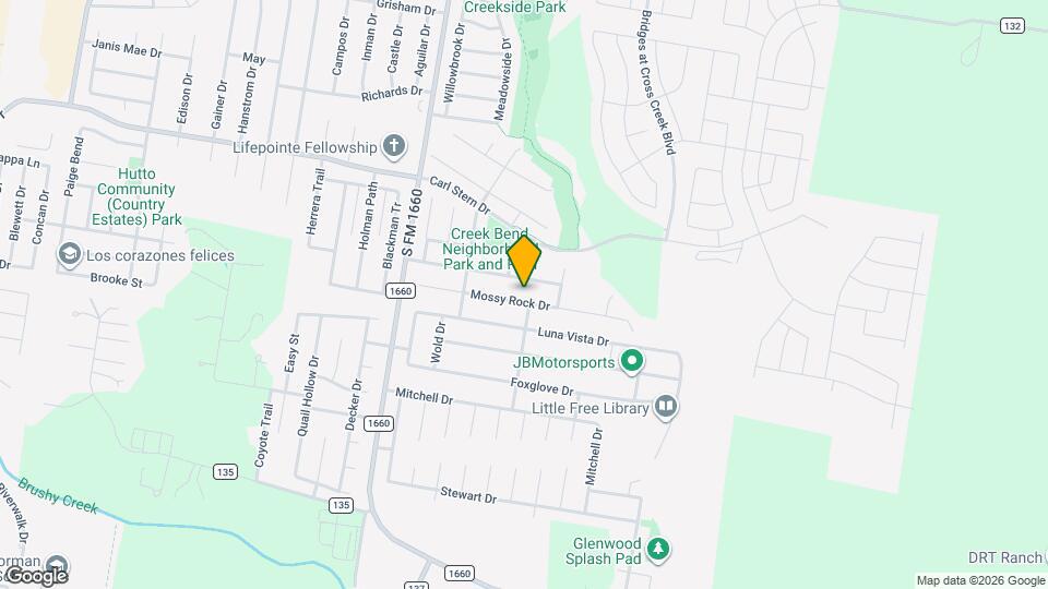 225 Mossy Rock Dr Map and Location Details