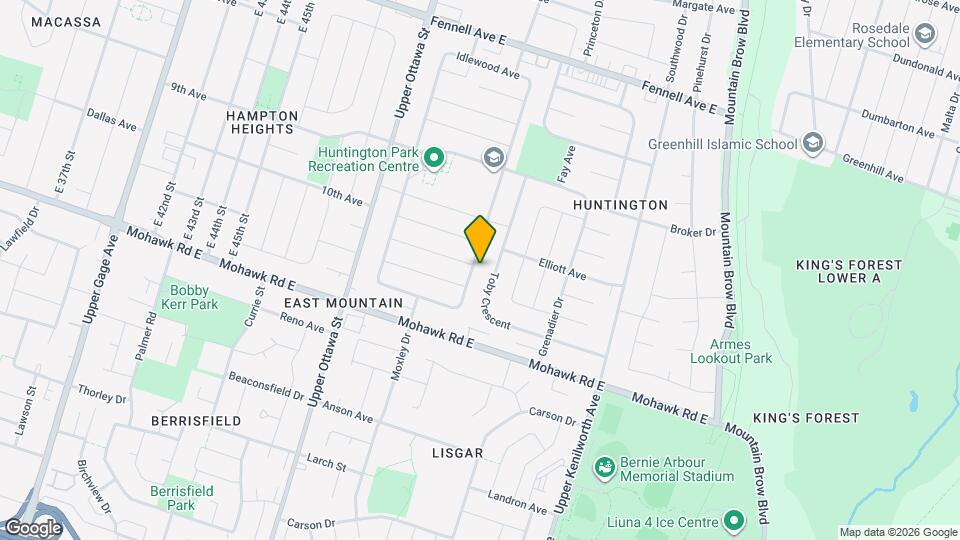 133 Kingslea Dr Map and Location Details