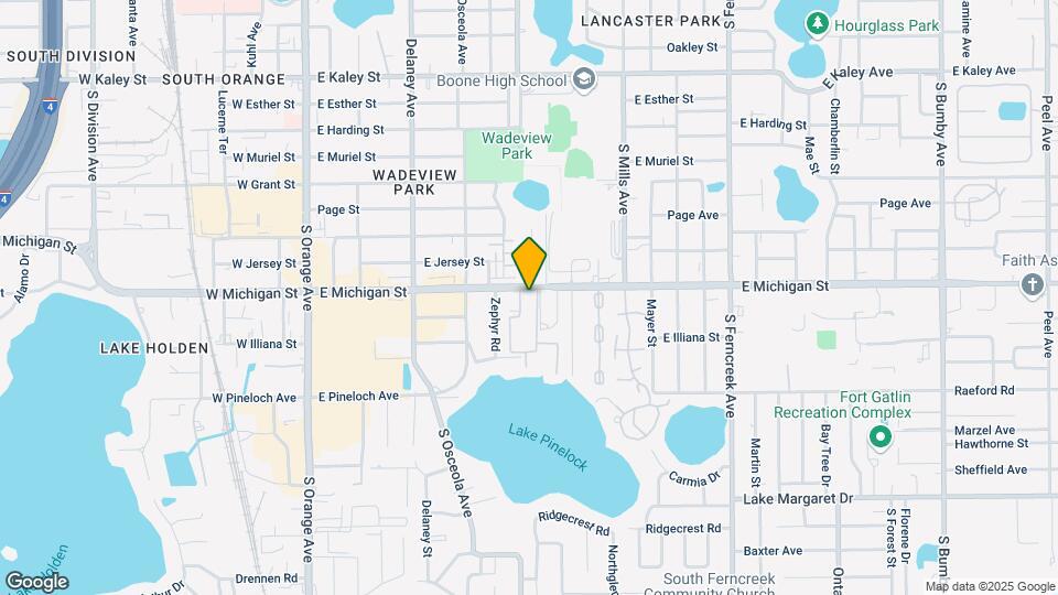 722 E Michigan St Map and Location Details