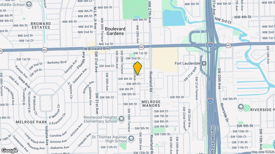 2781 SW 4th St Map and Location Details