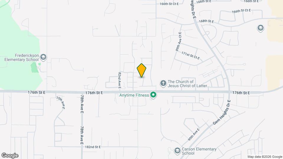 17420 84th Avenue Ct E Map and Location Details