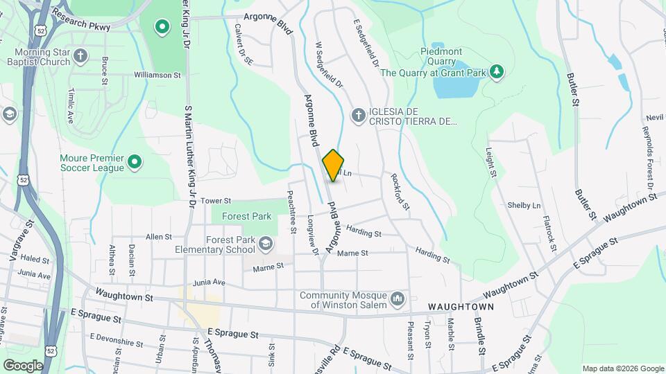 1615 Argonne Blvd Map and Location Details