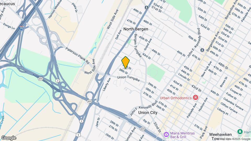 1518 38th St Map and Location Details