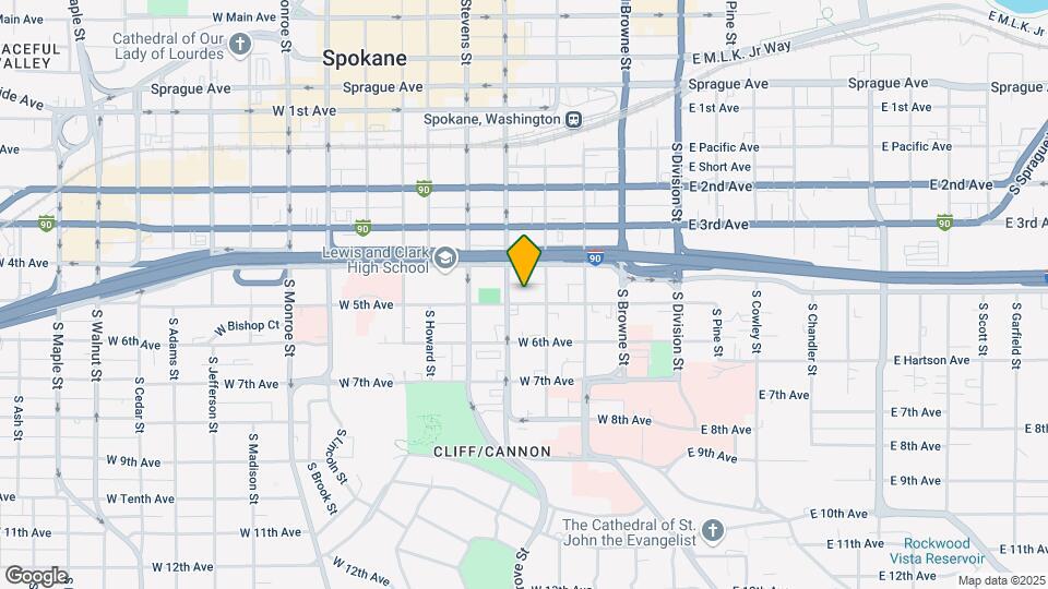 320 W 5th Ave Map and Location Details