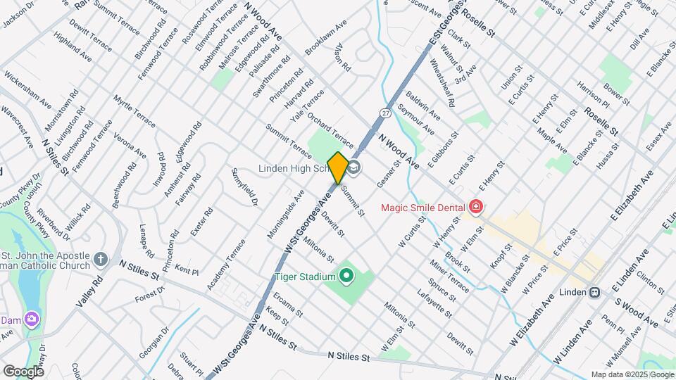 215 W Saint Georges Ave, Unit 2nd Floor Mapa y Detalles de la Ubicación