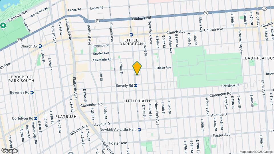 1645 Nostrand Ave Mapa y Detalles de la Ubicación
