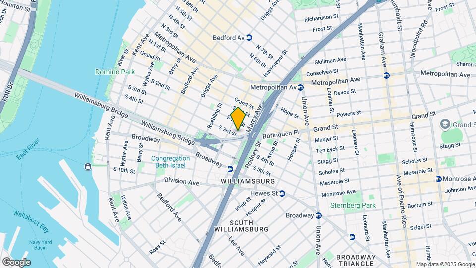 251 S 3rd St Map and Location Details