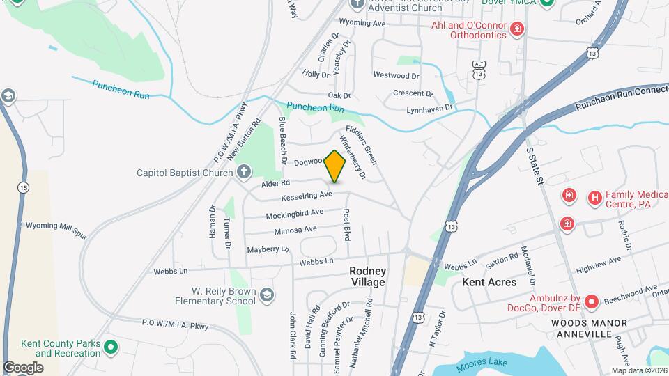 297 Kesselring Ave Map and Location Details