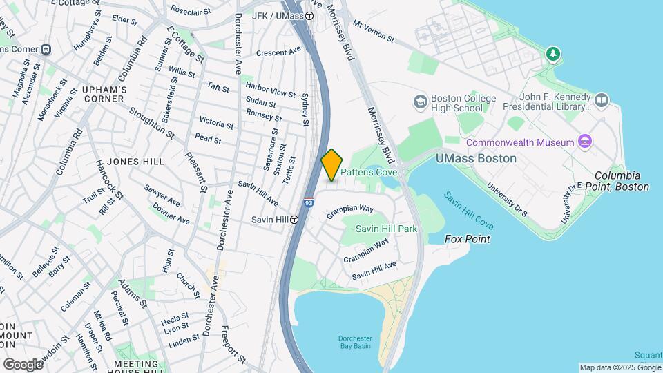 369 Savin Hill Ave, Unit 1 Map and Location Details