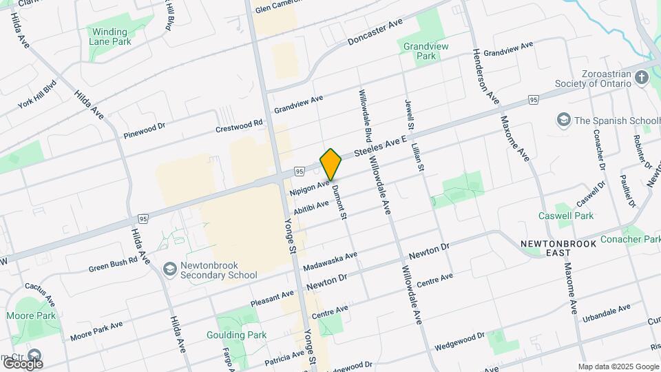 37 Nipigon Ave Map and Location Details