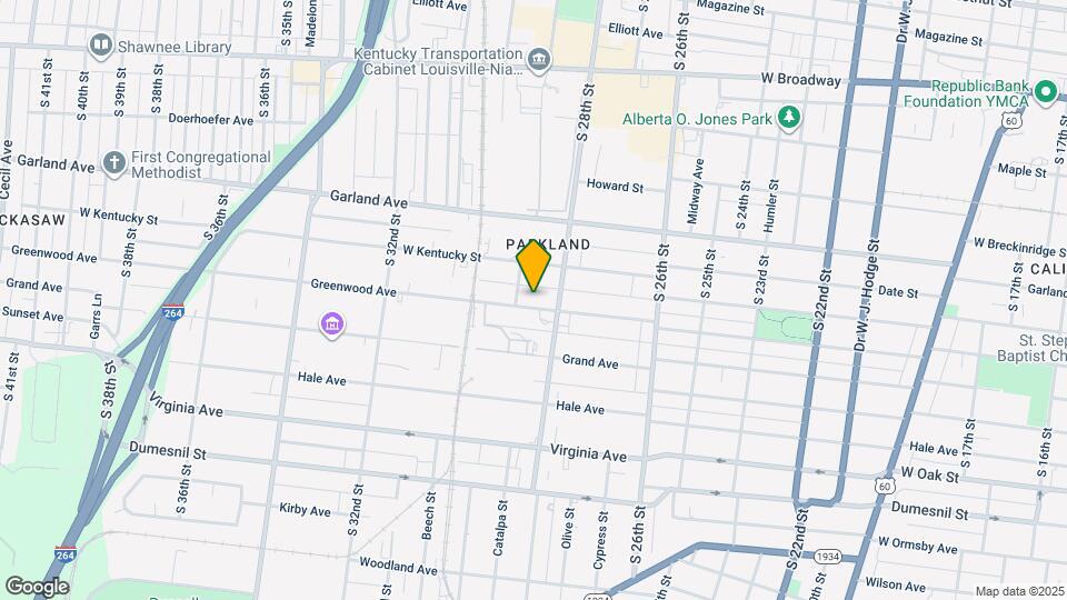 2819 Greenwood Ave Map and Location Details