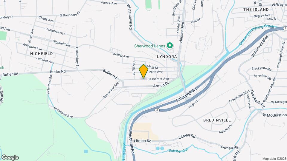 304 Bessemer Ave Map and Location Details