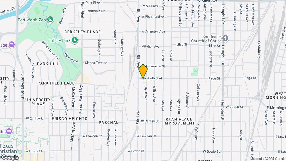 1605 Elizabeth Blvd Map and Location Details