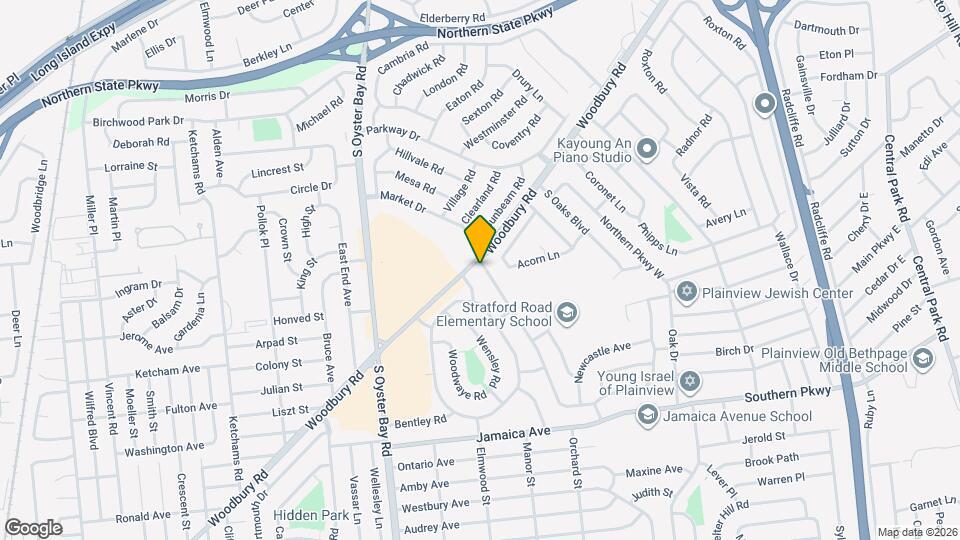 479 Woodbury Rd Map and Location Details