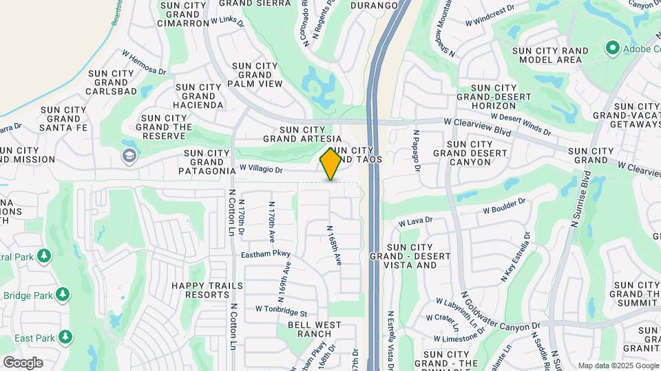 16804 W Northampton Rd Map and Location Details