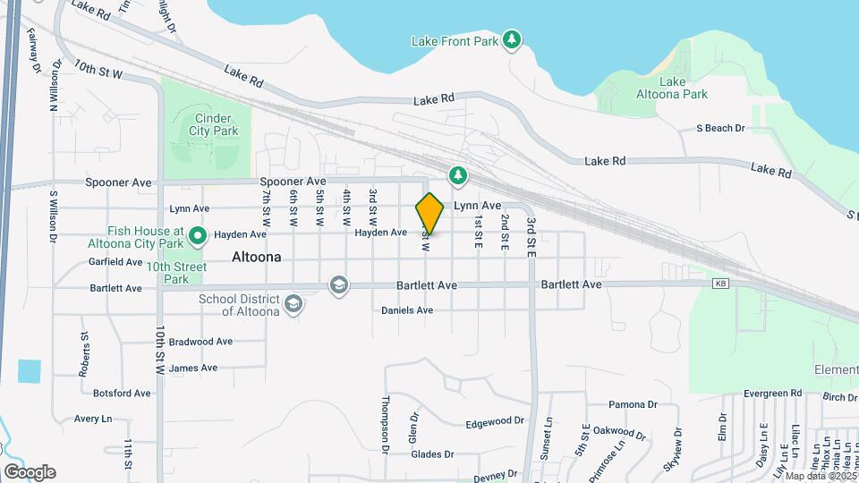 1427 Hayden Ave Mapa y Detalles de la Ubicación