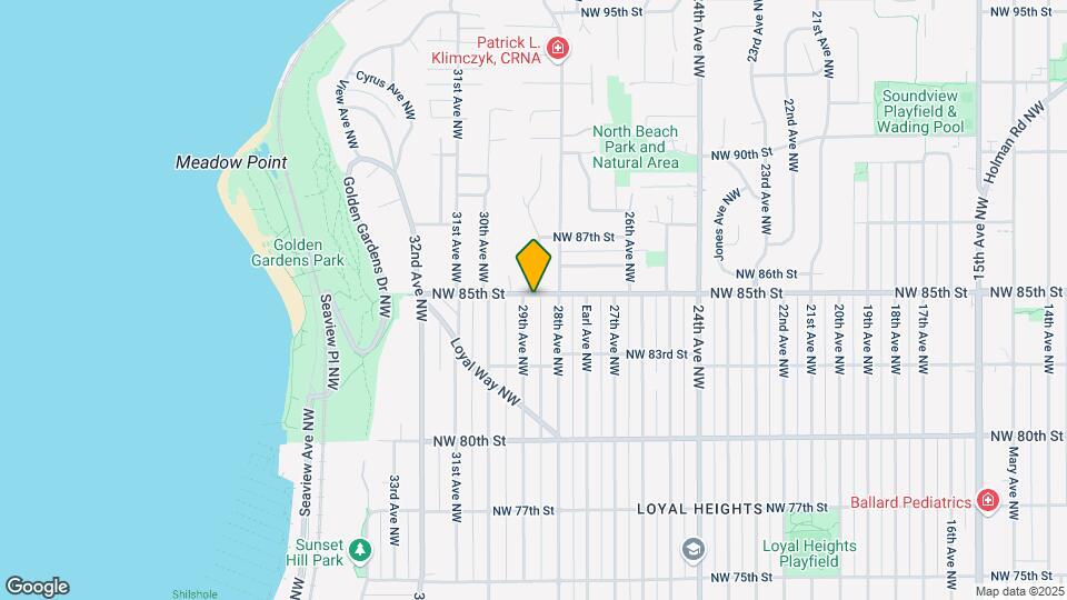 2815 85th St Map and Location Details