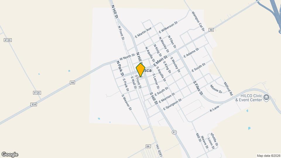 108 W Adams St Map and Location Details