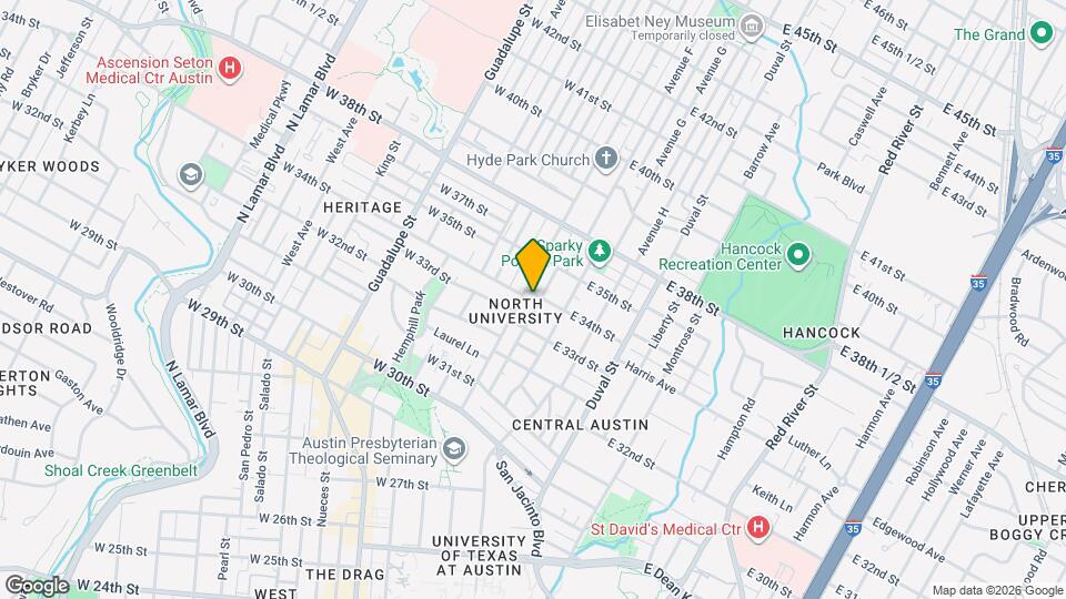 103 E 34th St Map and Location Details