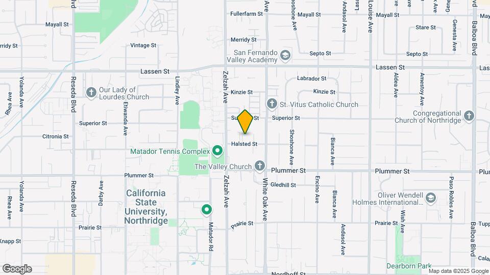 17809 Halsted St Map and Location Details