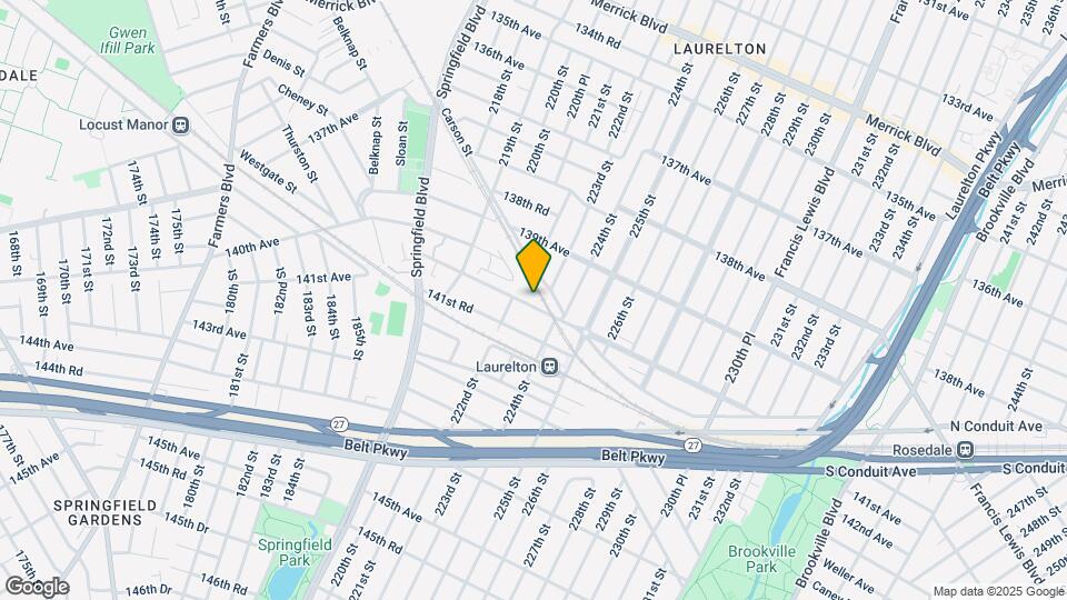 222-19 141st Ave Map and Location Details