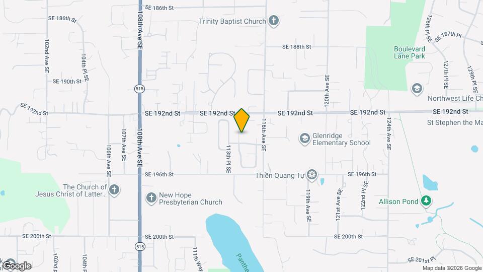 19388 114th Pl SE Map and Location Details