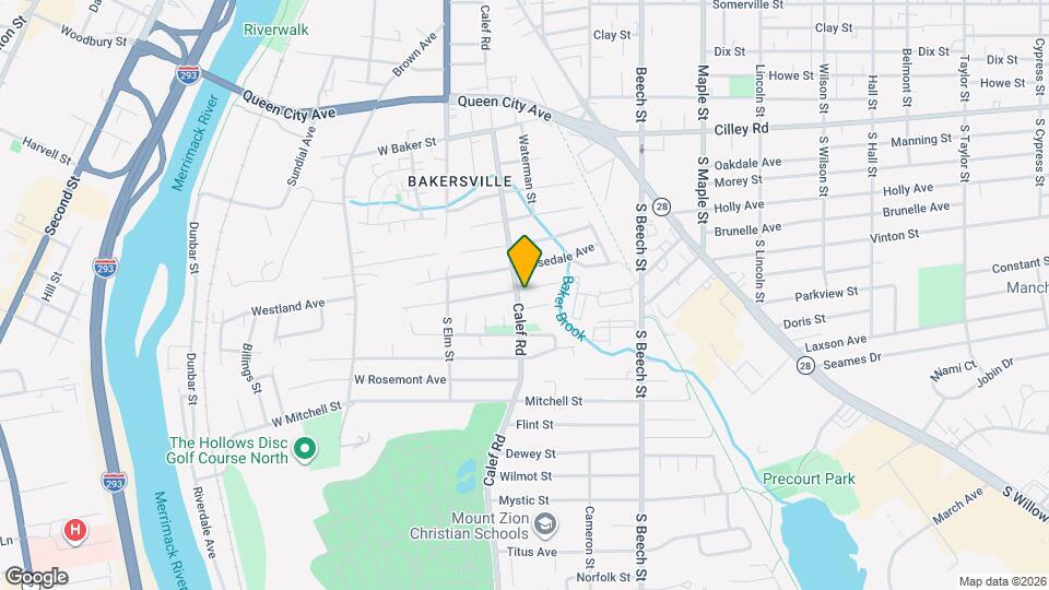 311 Calef Rd Map and Location Details