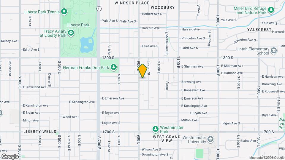 909 Browning Ave Map and Location Details