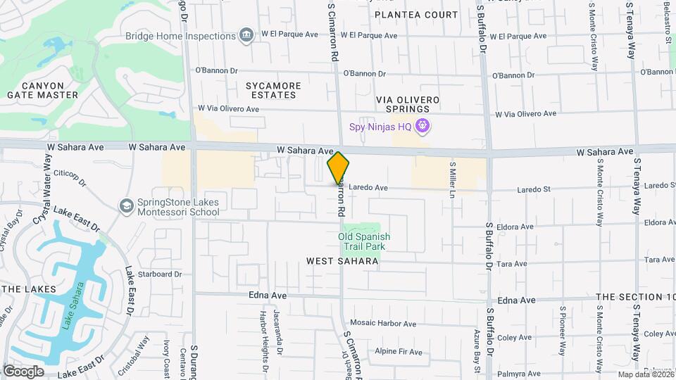 8203 Laredo St Map and Location Details
